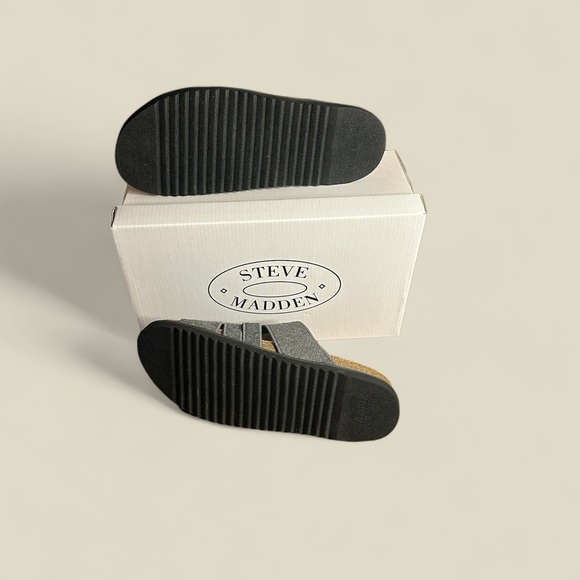 Grey fabric slides